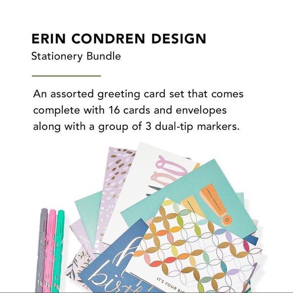 Erin Condren Design Stationery Bundle